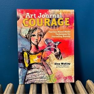 Mixed media art journal.